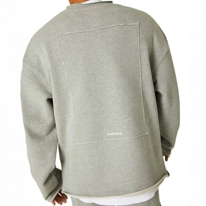 Herren-Sweatshirt in Übergroß Passform | Lässig
