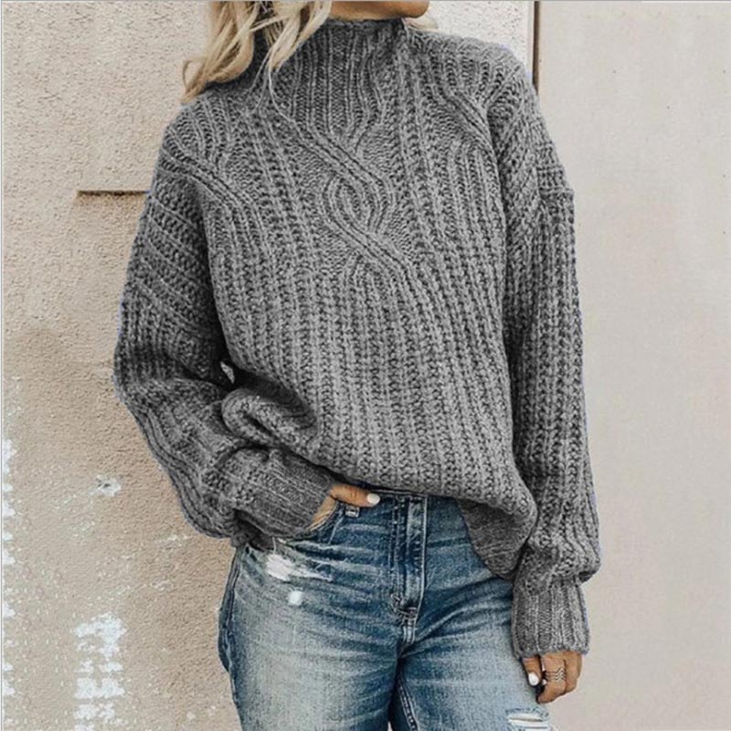 Damen Warme Strick Pullover | Winter