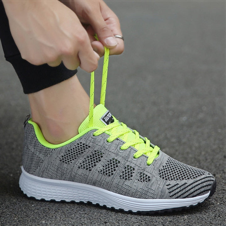 Bequeme Damen Schnürschuhe | Sommer
