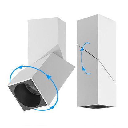 Minimalistisches Design-Downlight mit klaren Linien und Winkelanpassung.
