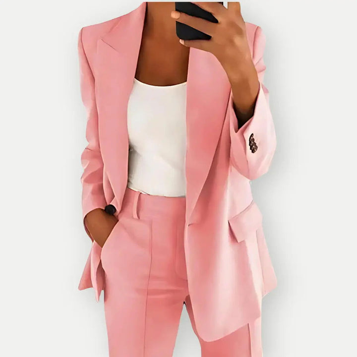 Damen Elegante Business 2-teiliges Anzug-Set | Stilvoll