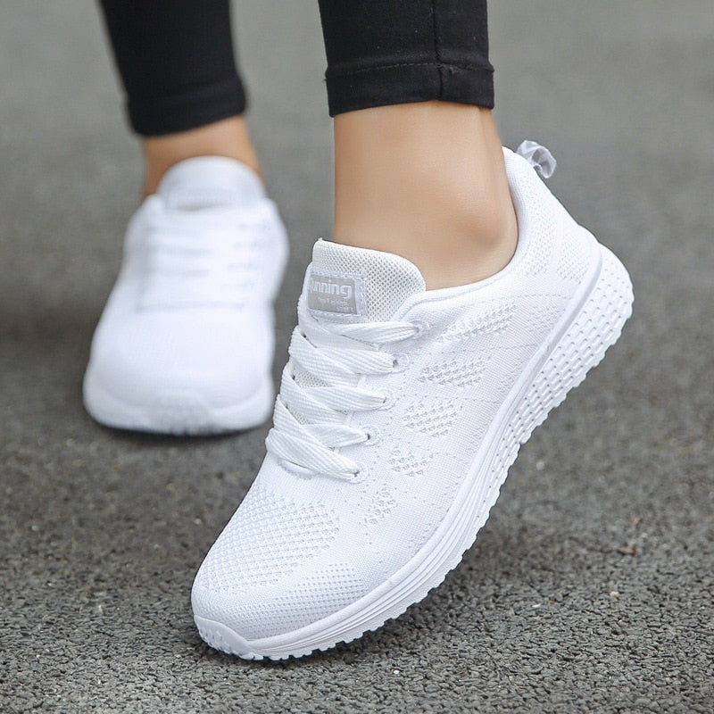 Bequeme Damen Schnürschuhe | Sommer