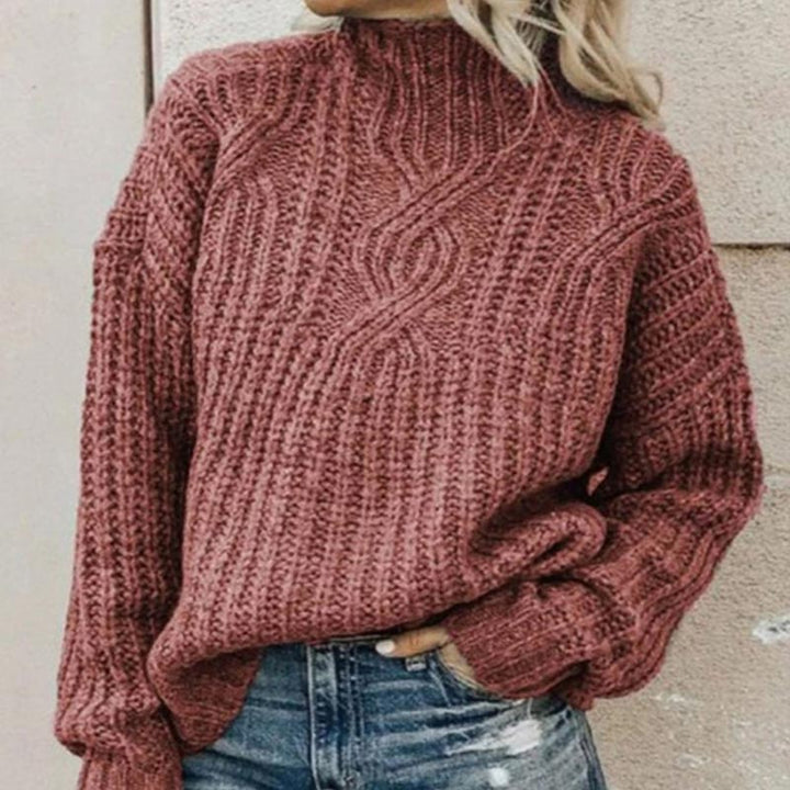 Damen Warme Strick Pullover | Winter