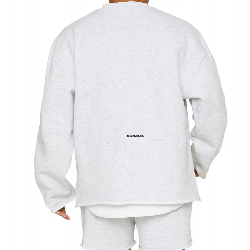 Herren-Sweatshirt in Übergroß Passform | Lässig