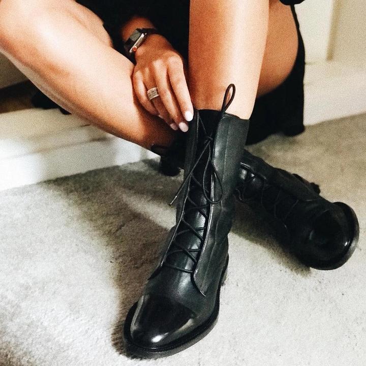 Stilvoll Winterstiefel Damen | Niedriger Absatz