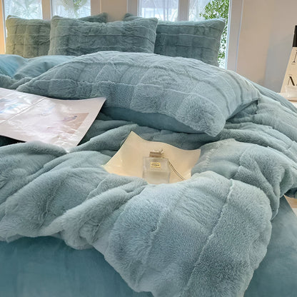 Komfort Luxu Bettwäsche-Set Ihr Schlafzimmer Stilvoller Für vereint Ästhetik und Bequemlichkeit zu einem erstklassigen Schlaferlebnis.