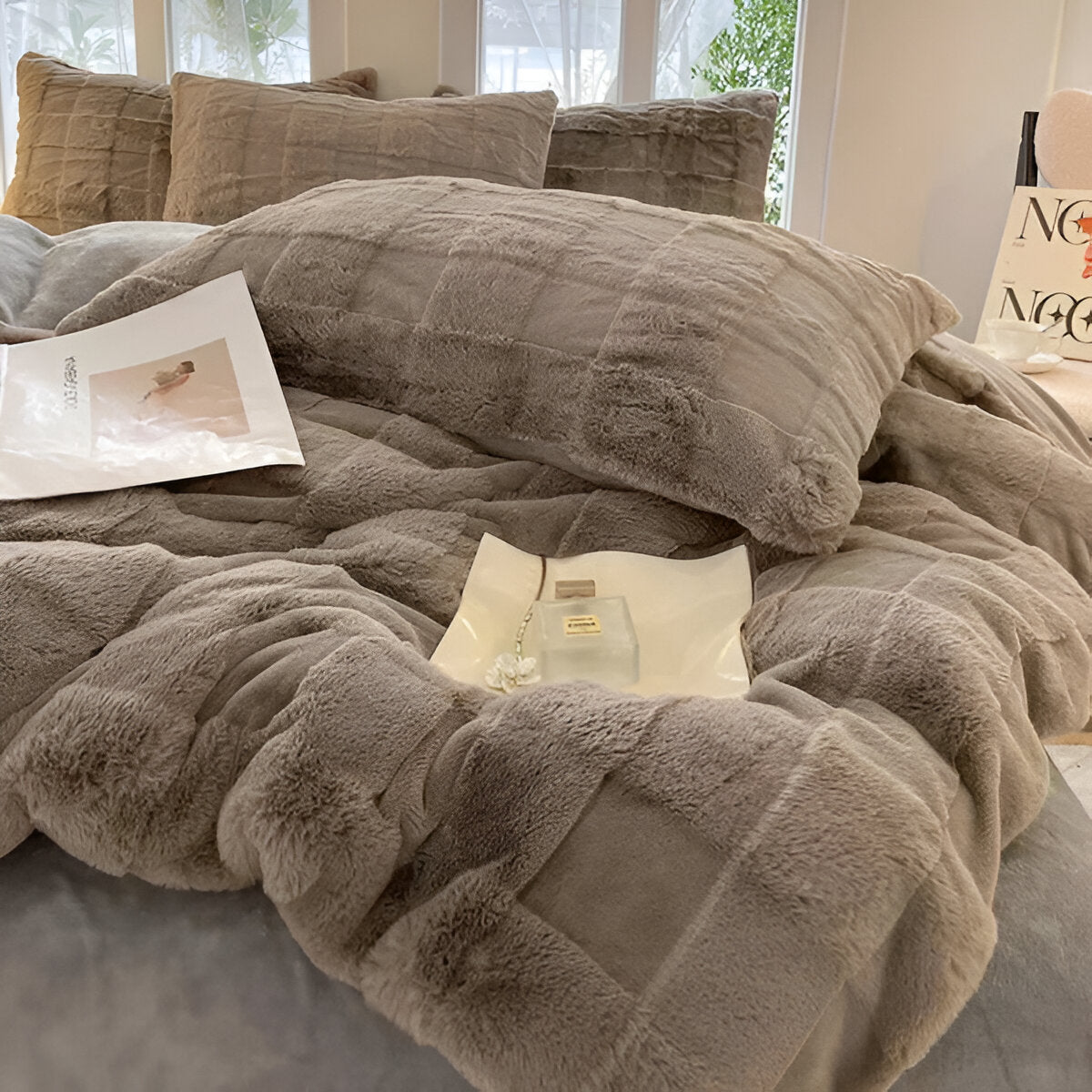 Stilvoller Komfort Ihr Für Luxu Bettwäsche-Set Schlafzimmer setzt geschmackvolle Akzente und steigert die Schlafqualität.