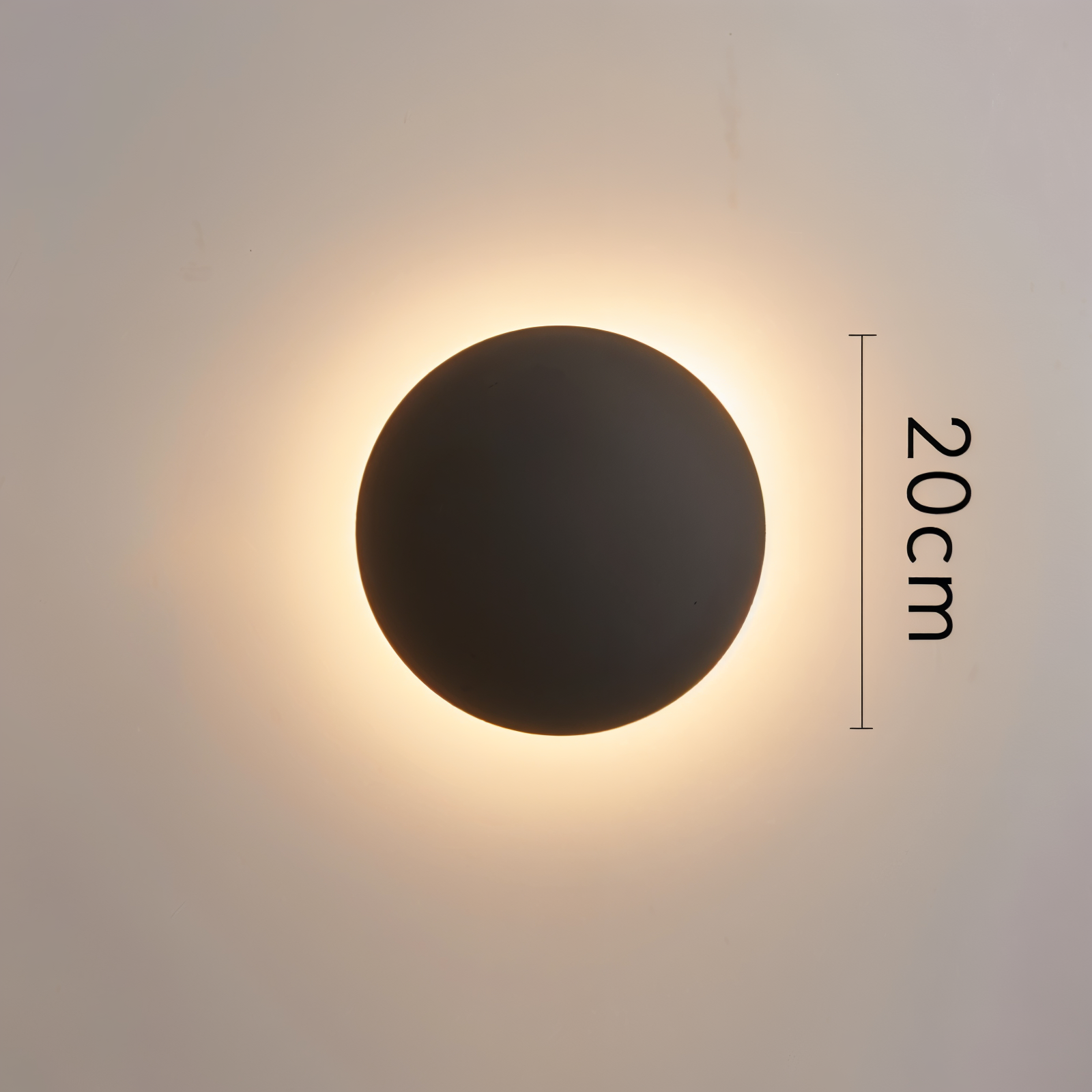 Zeitloses Design mit den LumiSphere minimalistischen LED-Wandlampen.