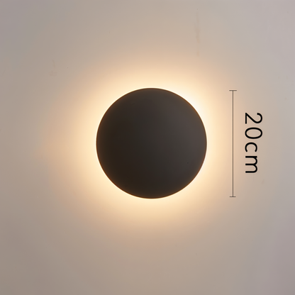 Zeitloses Design mit den LumiSphere minimalistischen LED-Wandlampen.