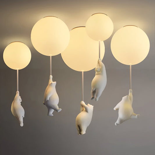 PolarGlow Bär-Lampen – stilvolle Beleuchtung mit kreativem Design.