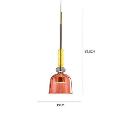 LumiBelle – farbenfrohe Hängelampen für elegante und moderne Innenräume.