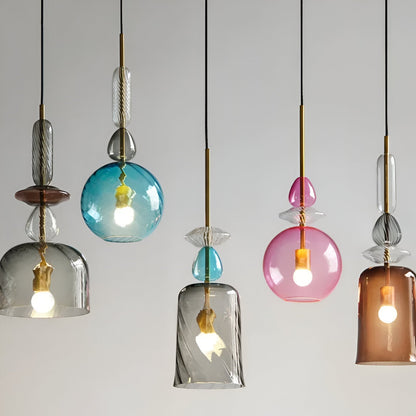LumiBelle Hängelampen – lebendige Farben für stilvolle Wohn- und Esszimmer.