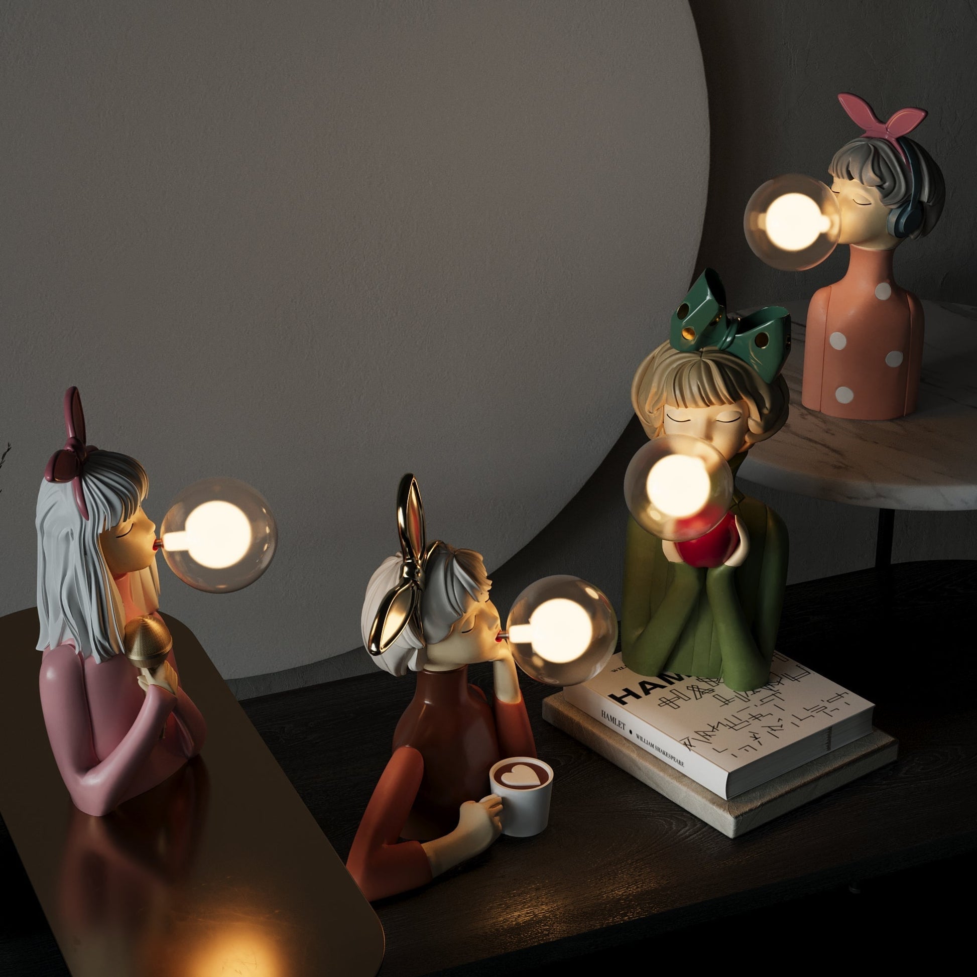 ArtLume Tischlampe als perfekte Kombination aus Funktion und Dekoration.