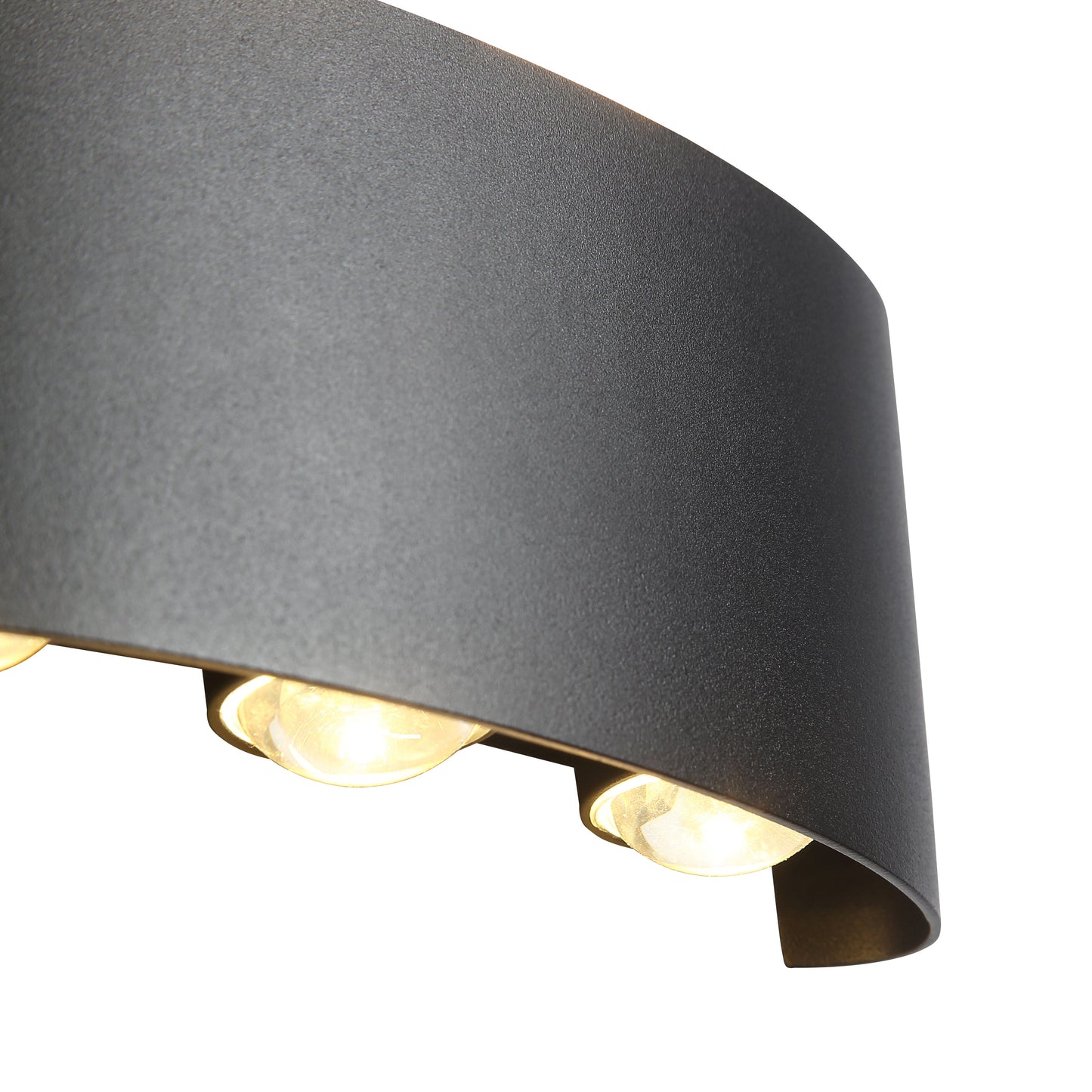 Robuste und wetterfeste LED-Wandleuchte mit Up & Down Beleuchtung.