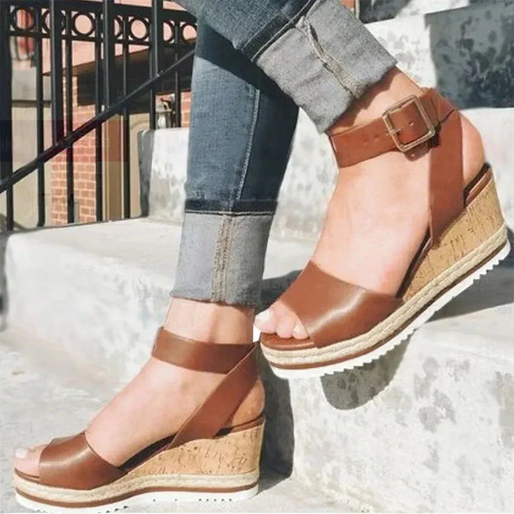 Offene Keilsandalen Für Damen | Sommer