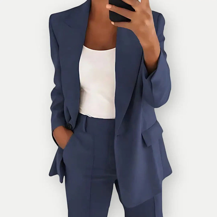 Damen Elegante Business 2-teiliges Anzug-Set | Stilvoll