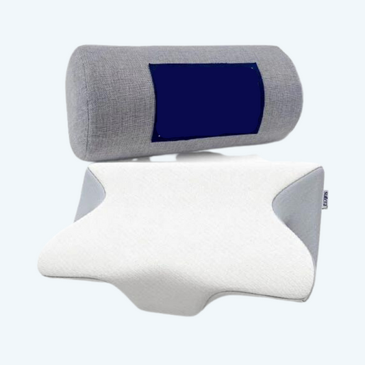 Ergonomisches Nackenstützkissen Sam für optimalen Schlafkomfort und Unterstützung.
