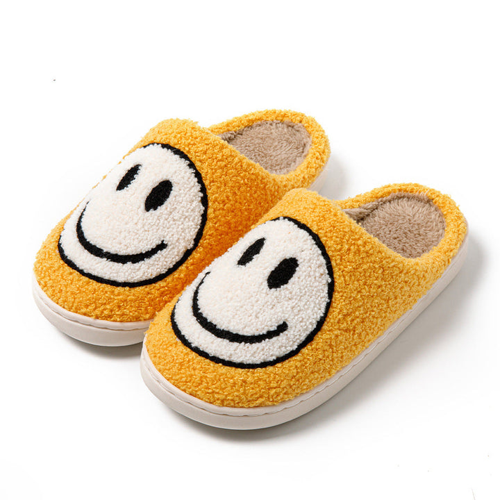 Unisex Smiley Gesicht weiche Hausschuhe | Innen