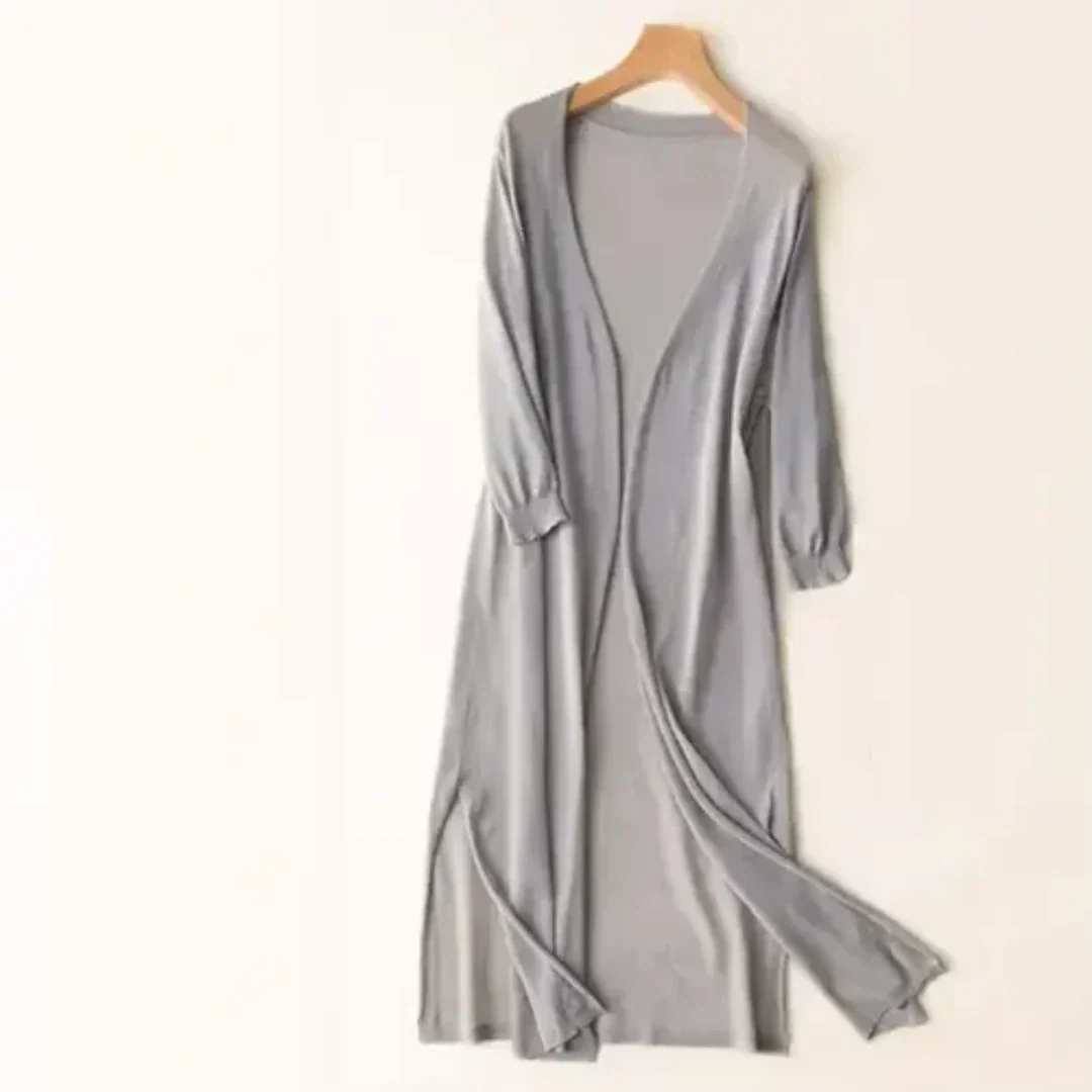 Damen Langer Strickjacke | Langarm