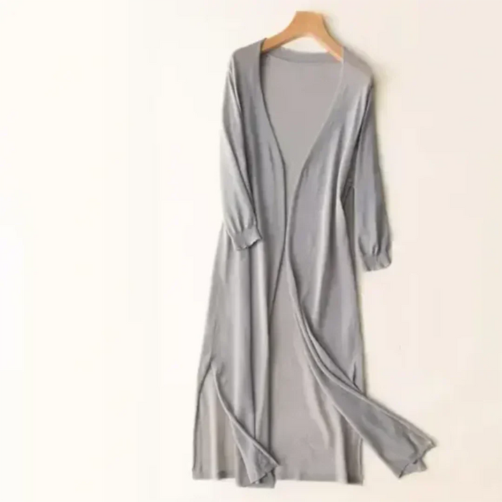 Damen Langer Strickjacke | Langarm