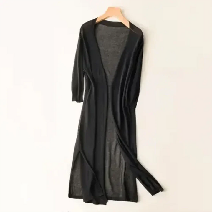 Damen Langer Strickjacke | Langarm