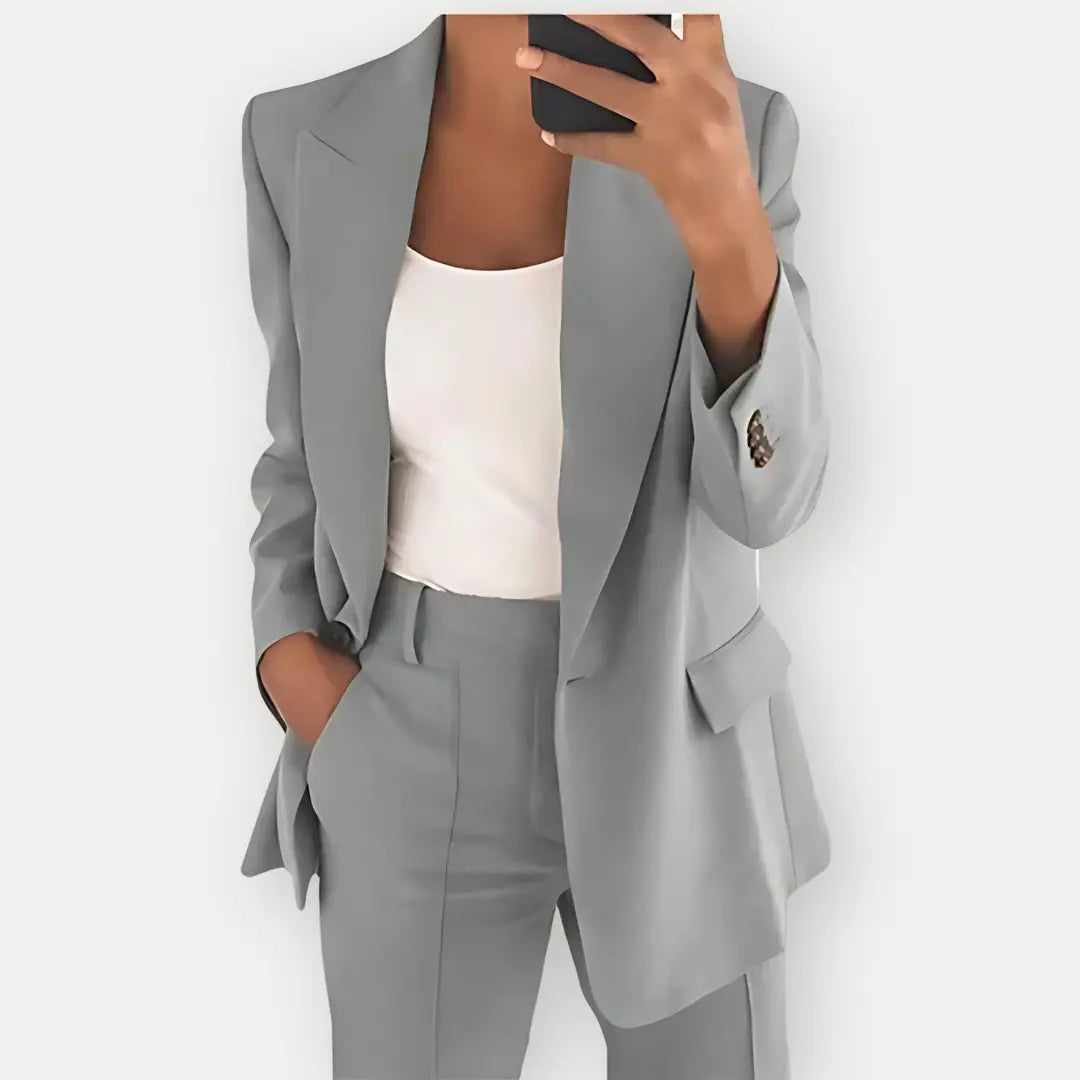 Damen Elegante Business 2-teiliges Anzug-Set | Stilvoll