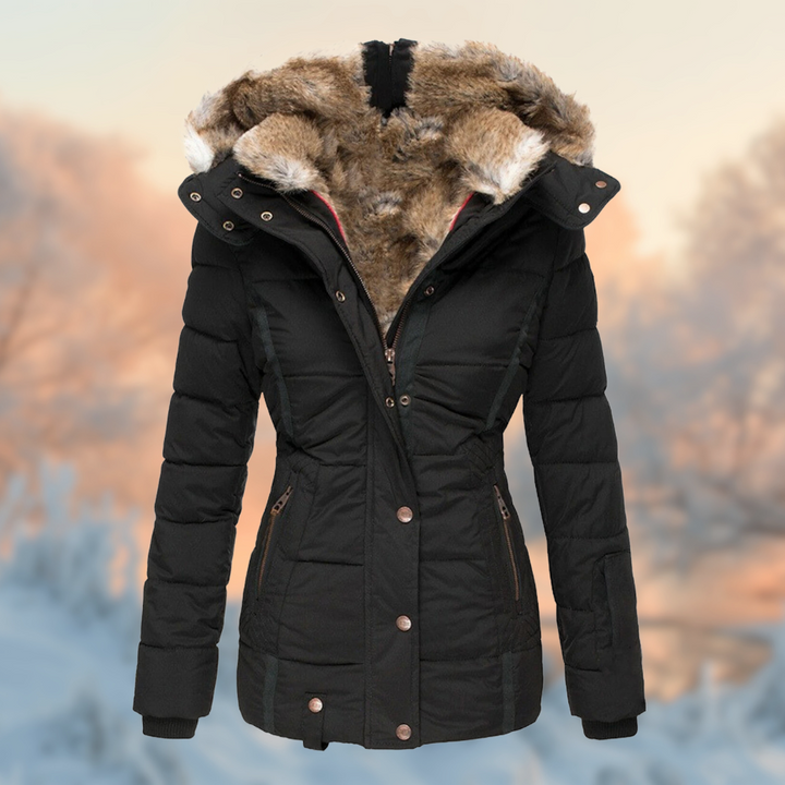 Gefütterte Winterjacke für Damen | Warm
