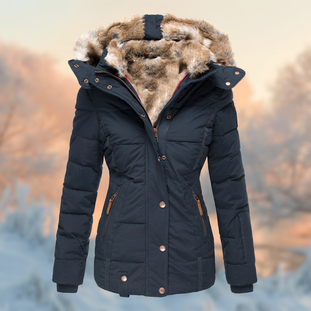 Gefütterte Winterjacke für Damen | Warm