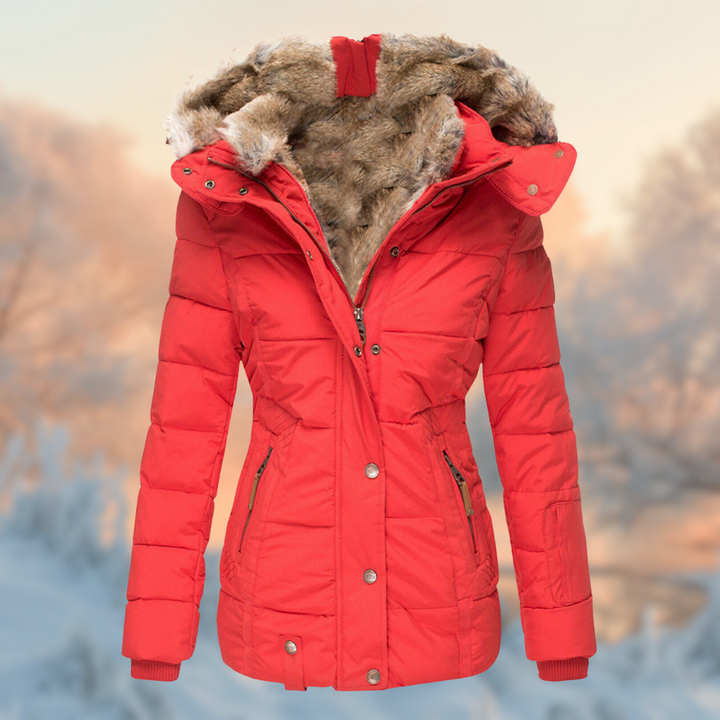 Gefütterte Winterjacke für Damen | Warm
