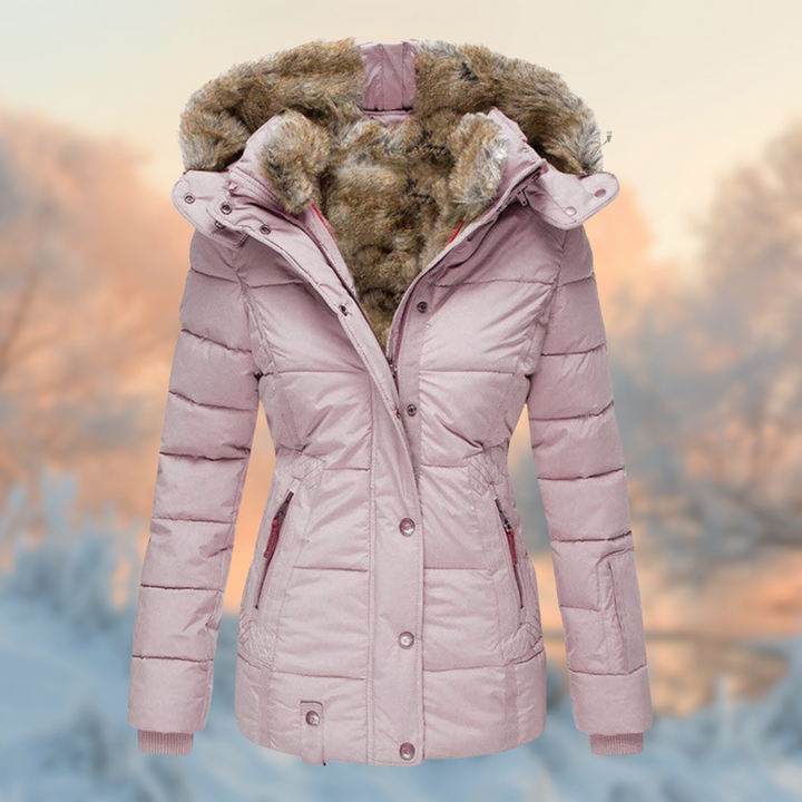 Gefütterte Winterjacke für Damen | Warm
