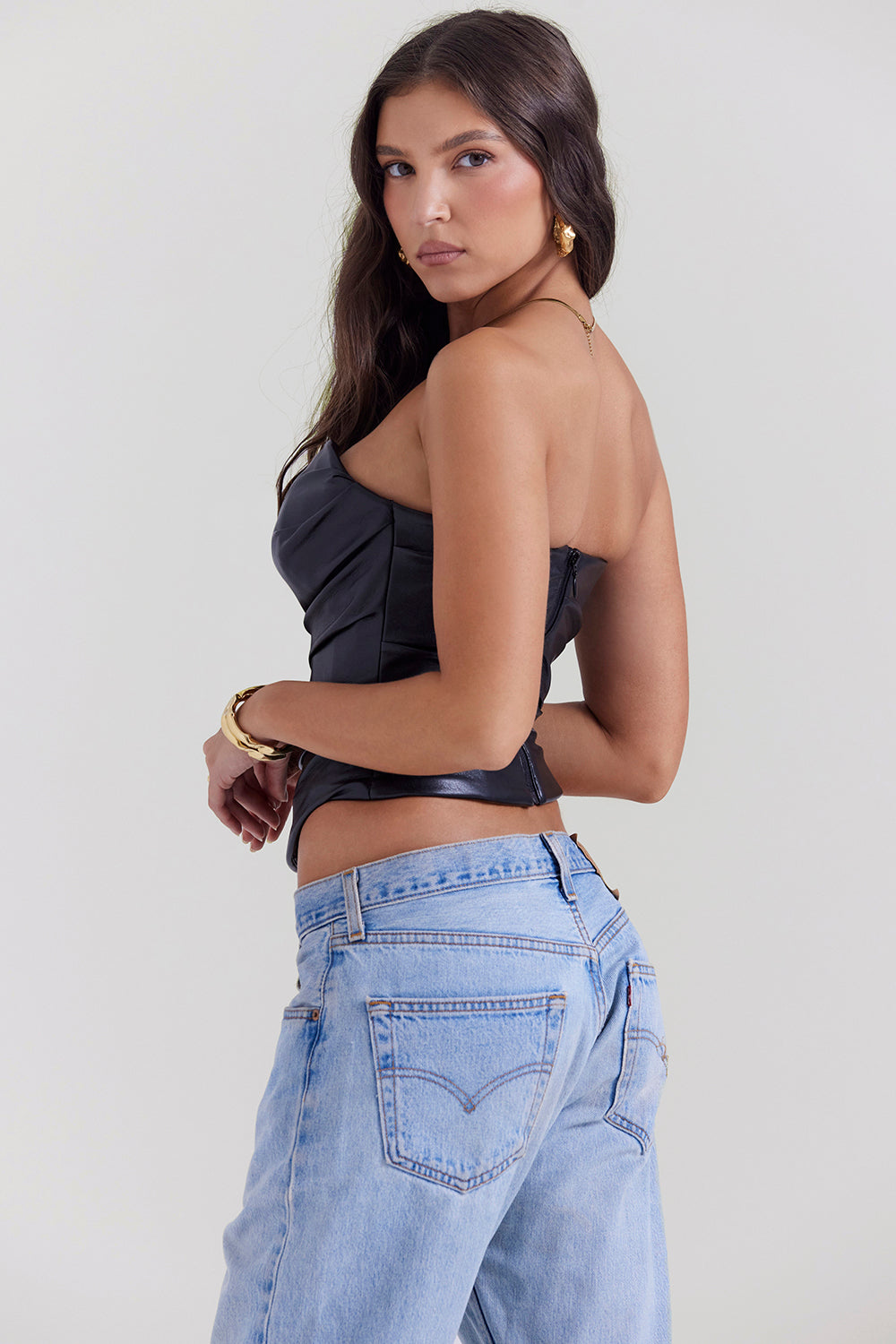 Damen Korsetttop | Ärmellose