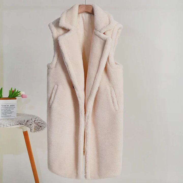 Damen Lang Weste | Warme