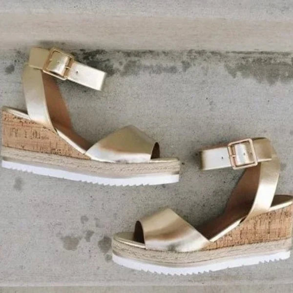 Offene Keilsandalen Für Damen | Sommer