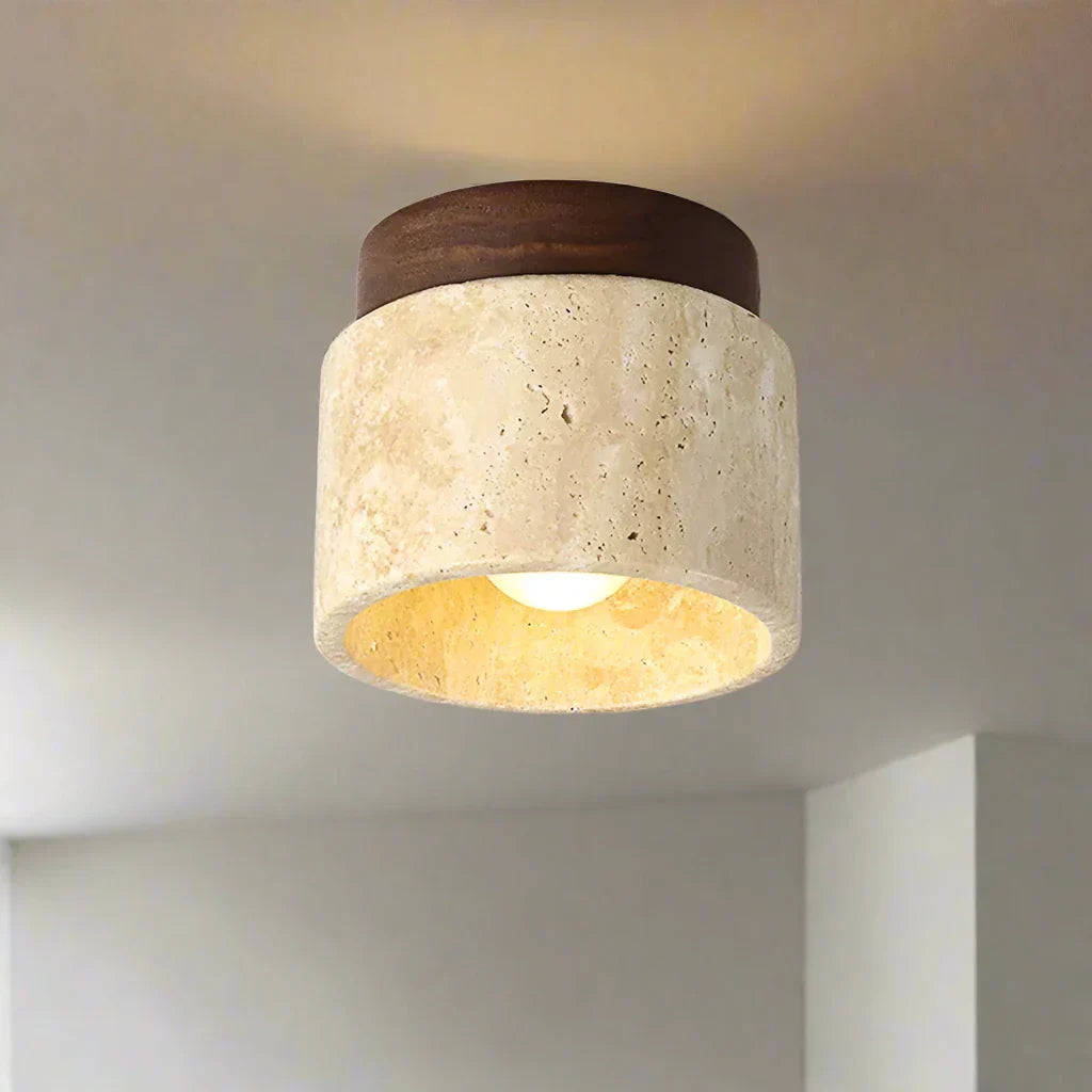 Deckenleuchte von StoneCraft – Rustikales Design für eine charmante Raumgestaltung.