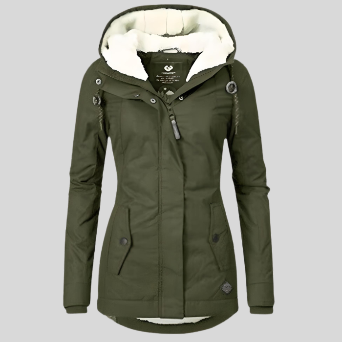 Damen Wasserdichte Winterjacke | Kapuze