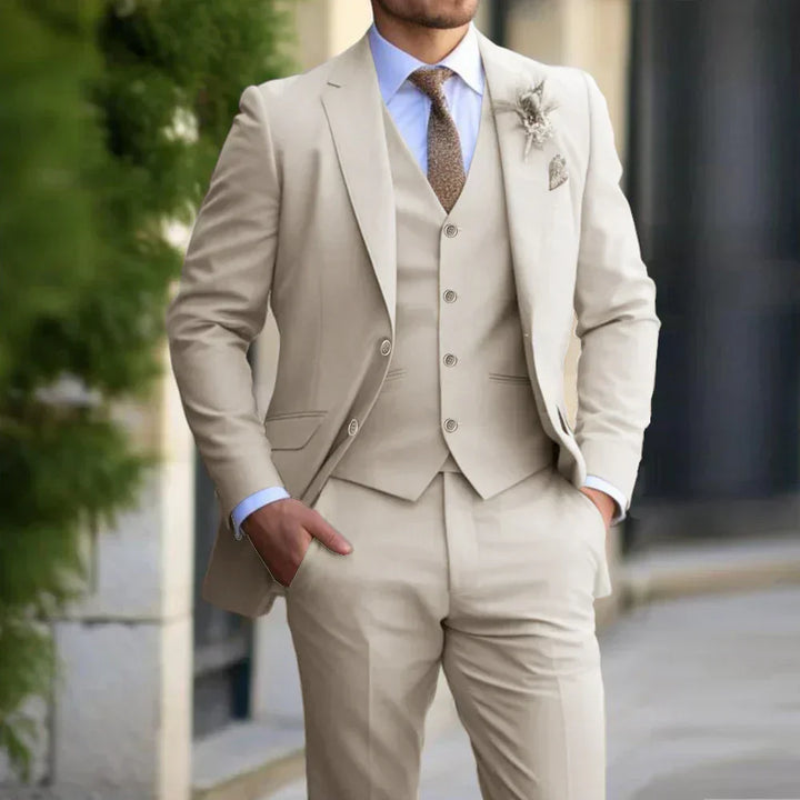 Eleganter Hochzeitsgast-Anzug für Herren | 3-teilig
