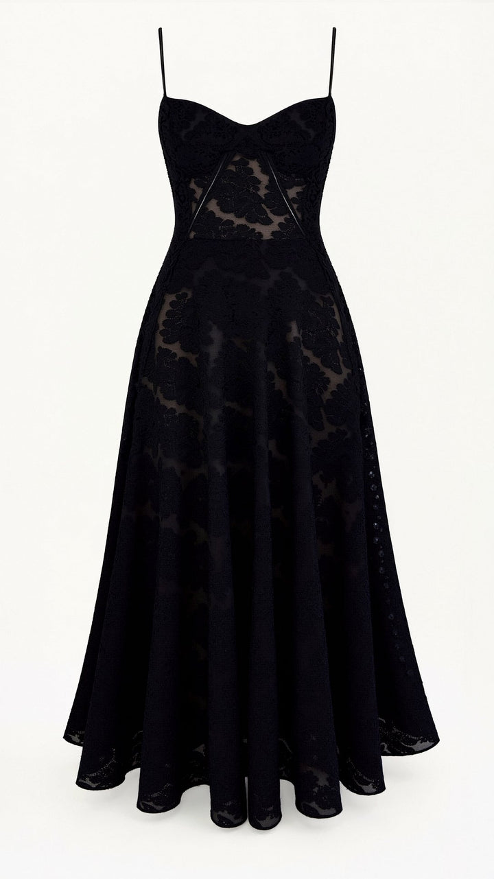 Damen Floral Ärmellos Brautkleid | Maxi