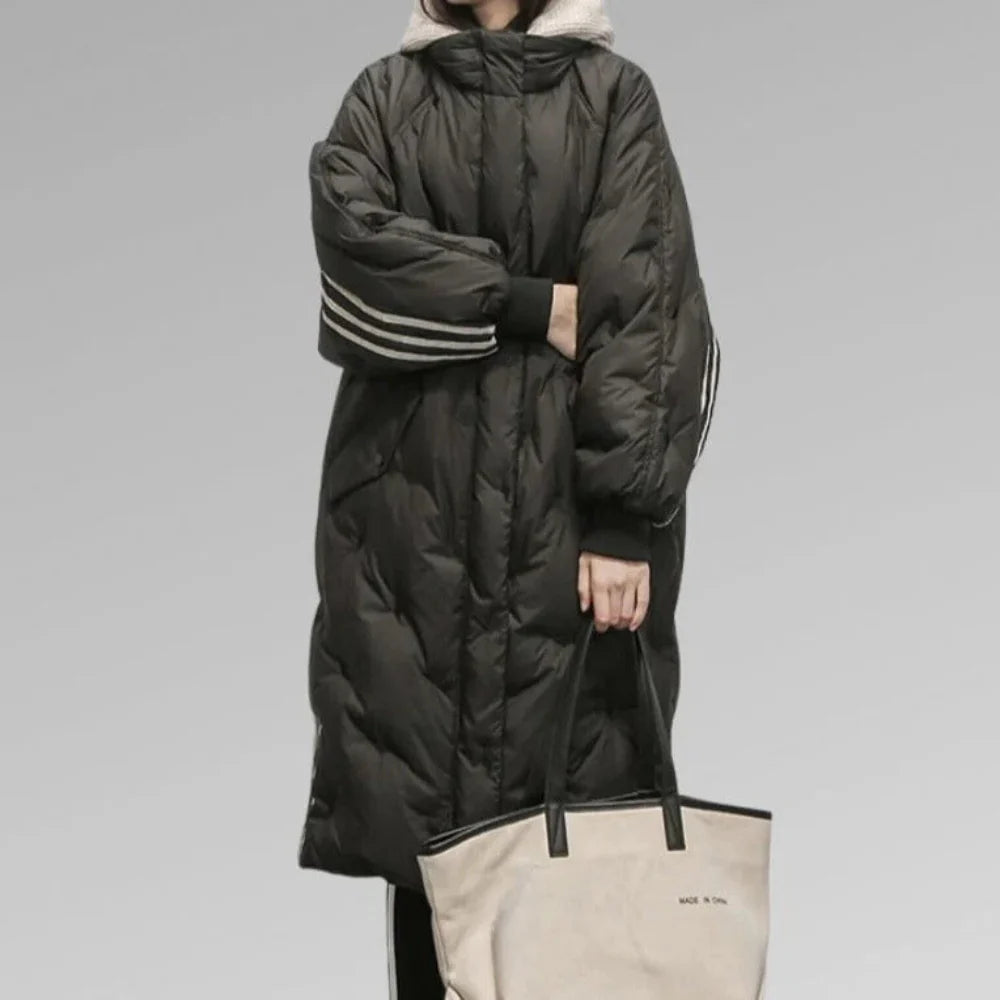 Damen Übergröße Jacke | Mit Kapuze