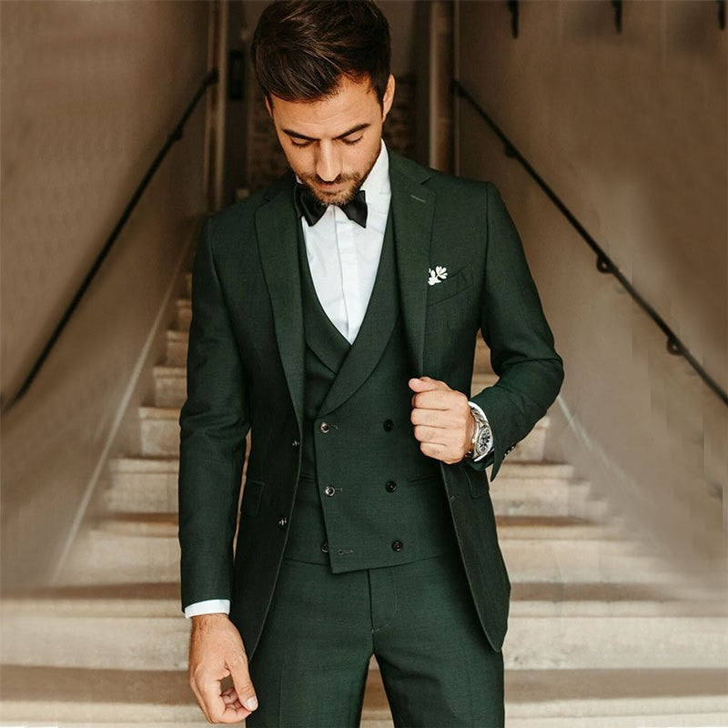 Formeller Herren Hochzeitsgast Anzug | Dreiteilig