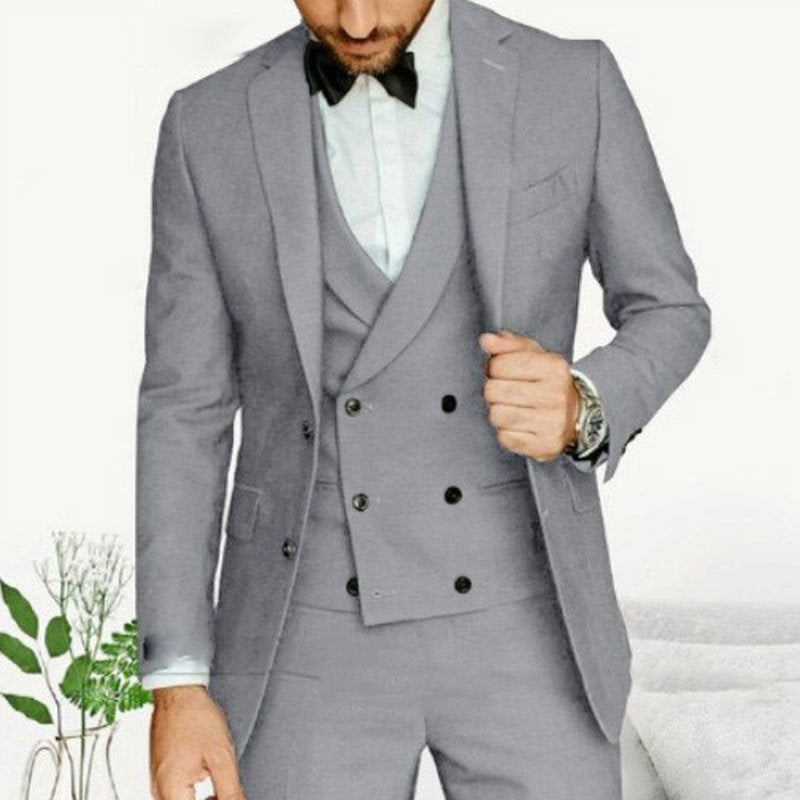 Herren Klassisch Formelle 3-teilige Hochzeit Gast Anzug Set | Stilvoll