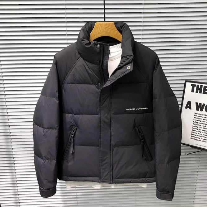 Herren Winter Jacke | Seitliche Reißverschlusstasche