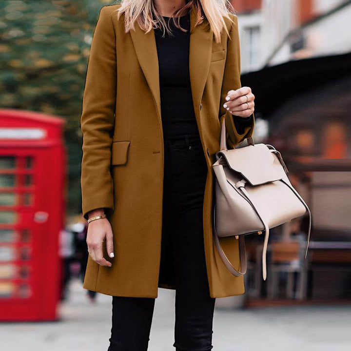 Damen Moderne Trenchcoat | Lange