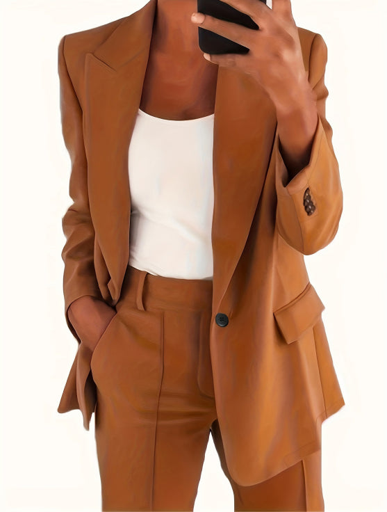 Damen Elegante Business 2-teiliges Anzug-Set | Stilvoll