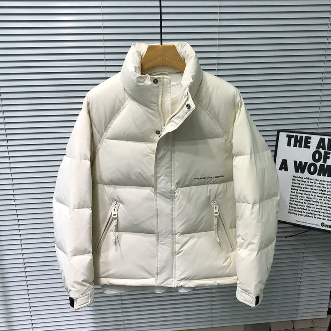 Herren Winter Jacke | Seitliche Reißverschlusstasche