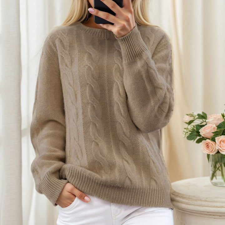Damen Stricken Pullover | Langärmelig