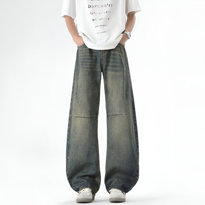 Herren Mode Baggy Jeans | Straßen-Lässig