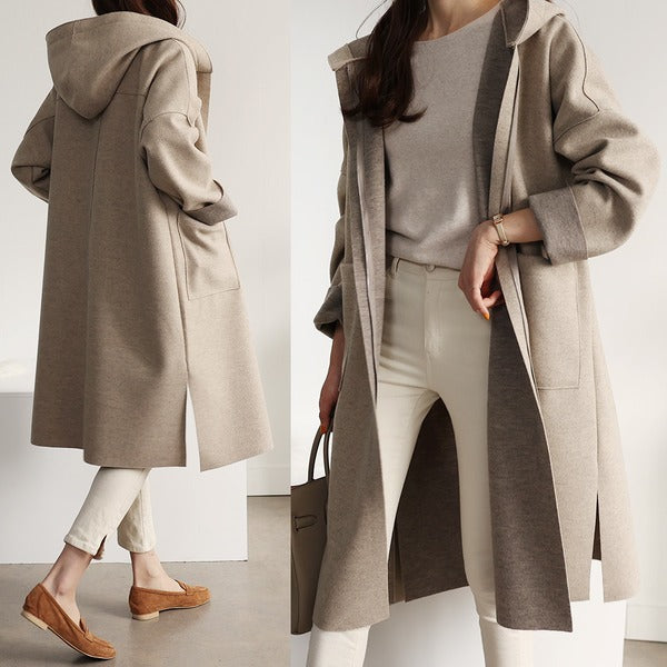 Damen Staub Winterjacke | Mit Kapuze