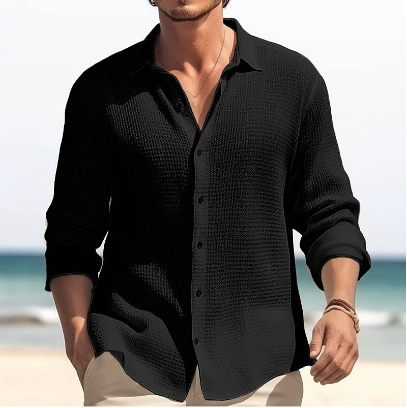 Stylisches Sommerhemd Für Herren | Langarm