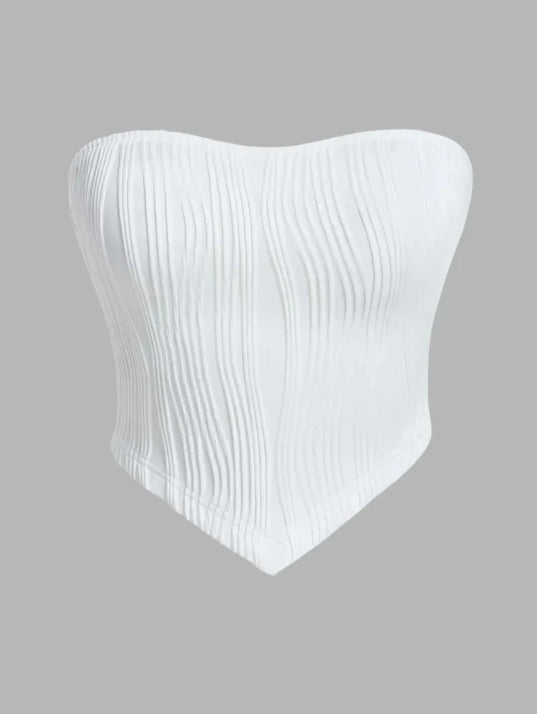 Damen Sommer Cropped Top | Ärmellose