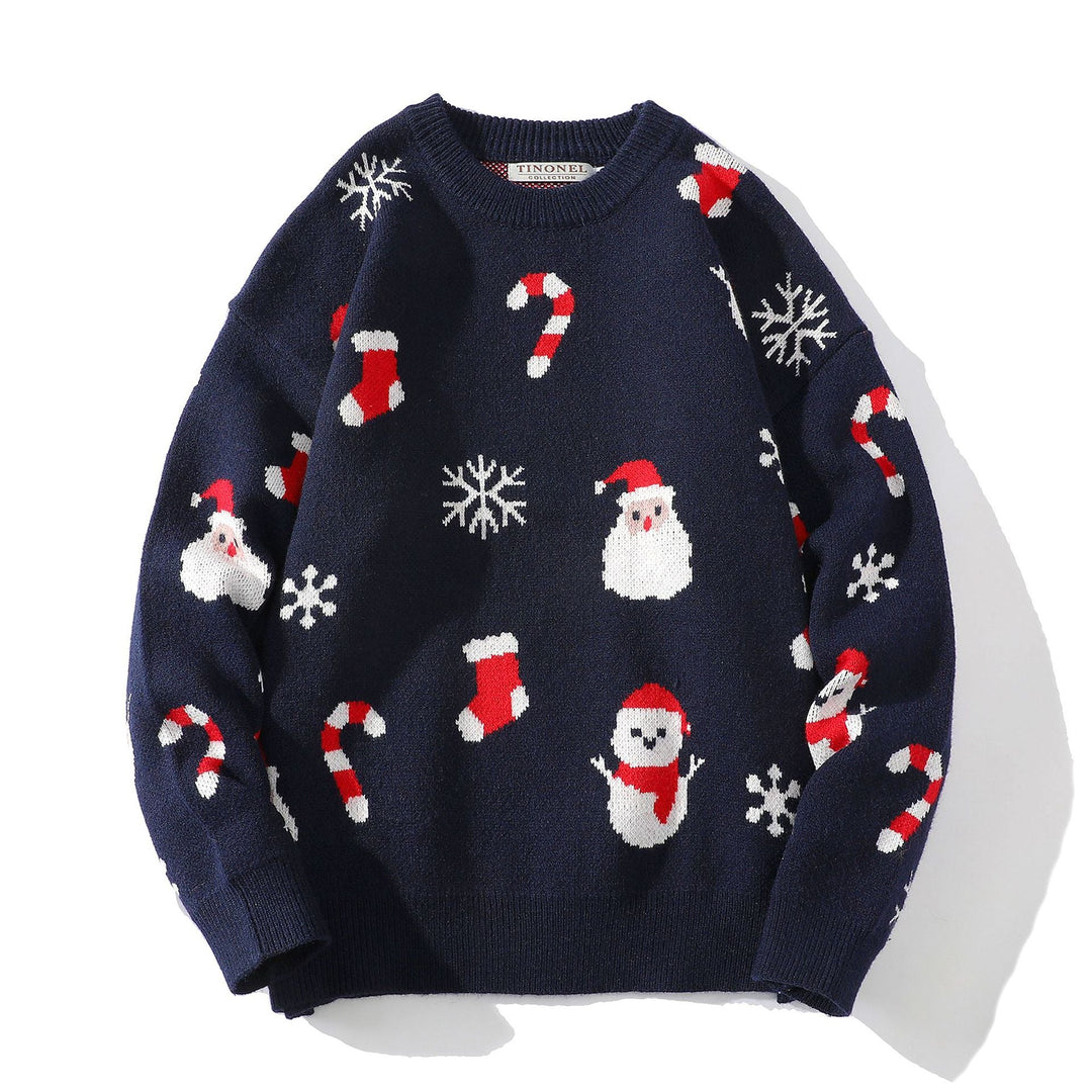 Gemütlich Weihnachtpullover Damen | Gestrickt